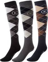 Kavalkade Riding Socks Mix - Noir