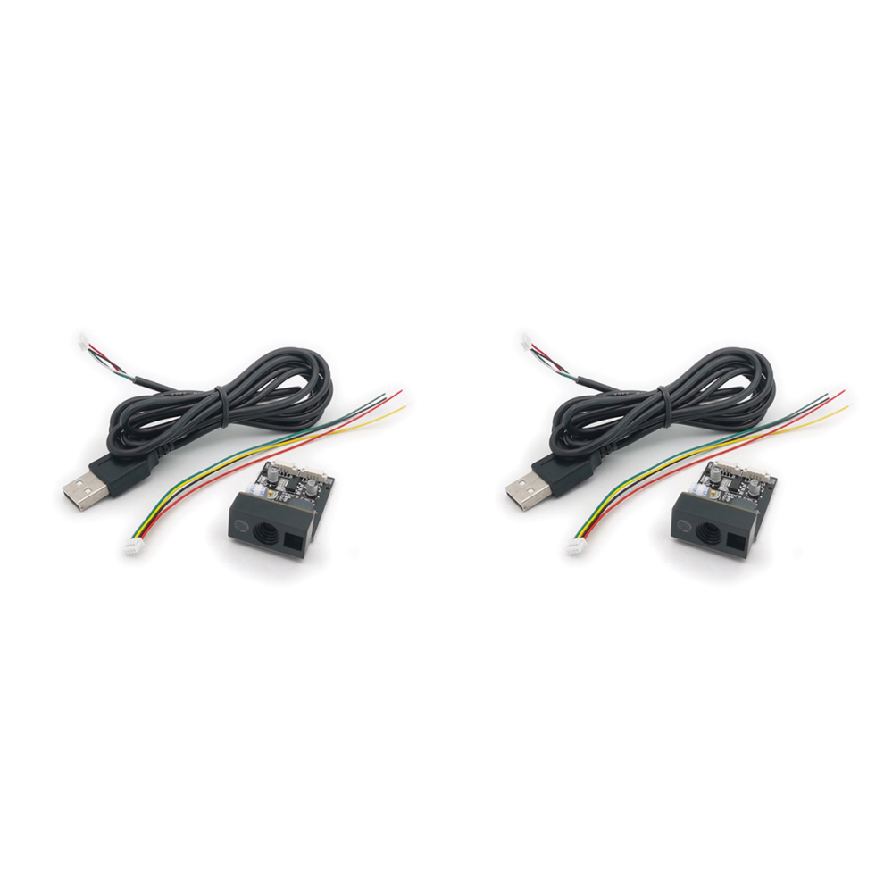 Qr barcode scanner Jojomino 2X GM865 1D 2D Barcode Scanner USB TTL Bar Code Reader QR Module CMOS with Cable
