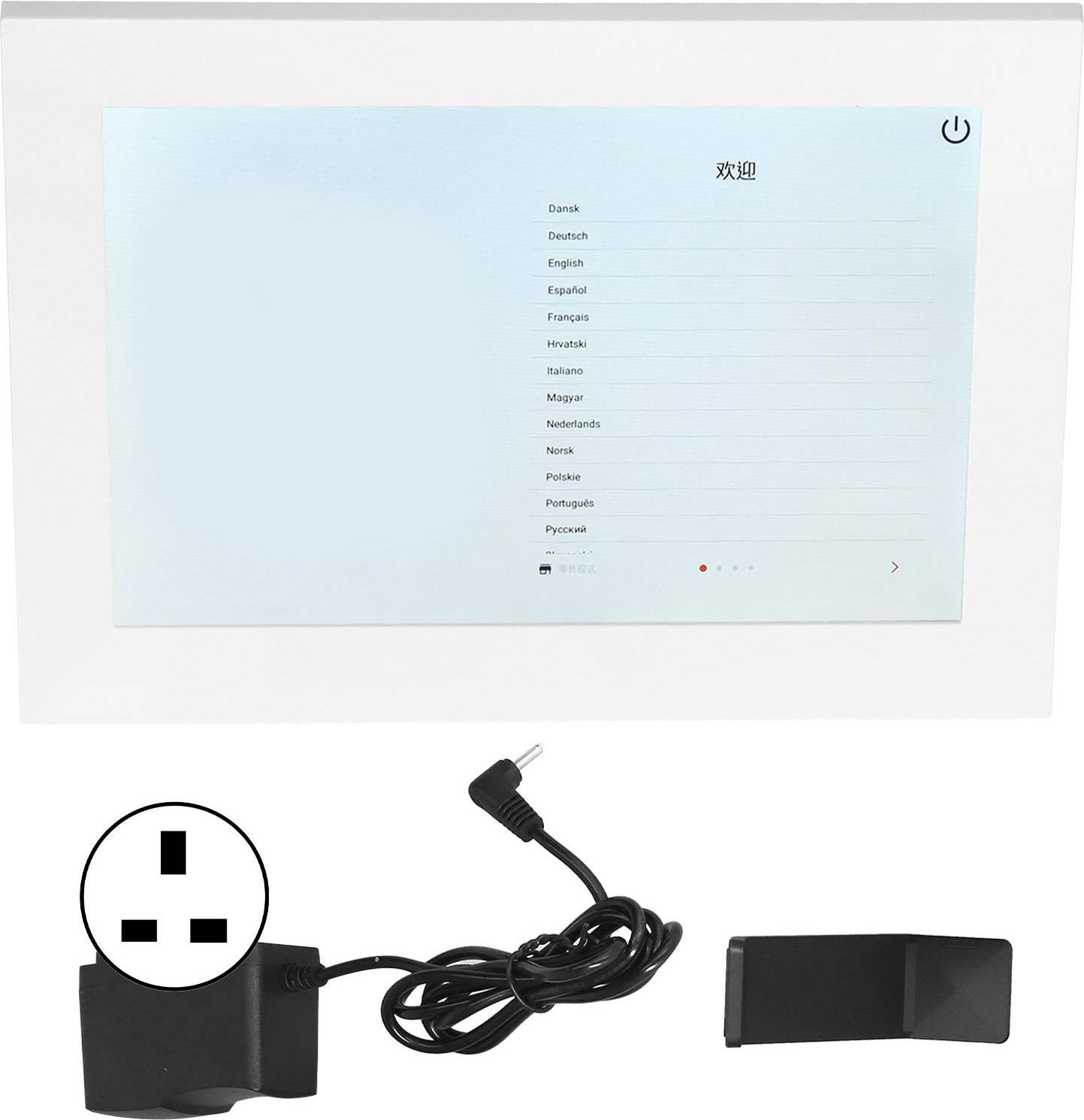 Digital photo frame Konnwei Smart Cloud Digital Photo Frame 10.1 Inch Touch Screen