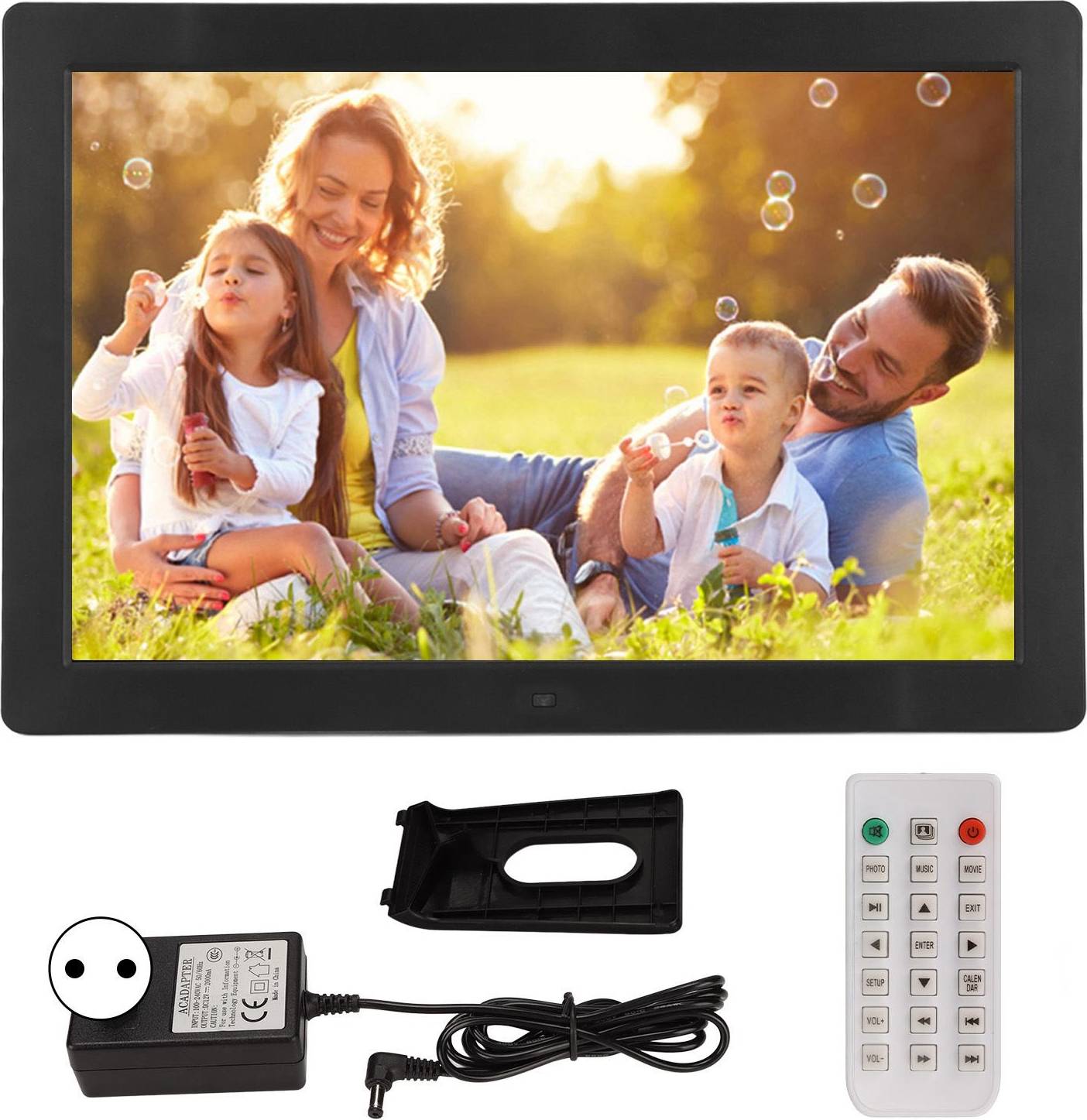 Digital photo frame Digital Photo Frame 15.4 Inch LED Display Support