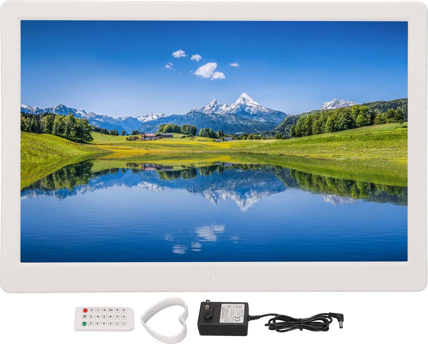 Digital photo frame Zeblaze Digital Photo Frame 15.4 Inch HD LED Screen Remote Control