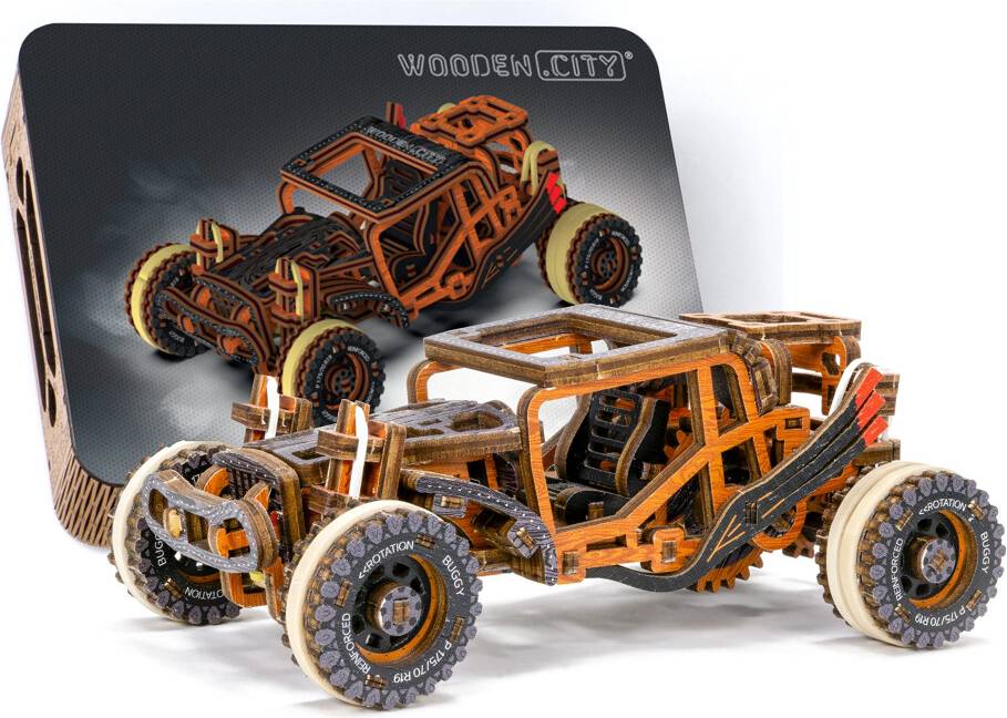 Wooden City Engineering DIY Model Car Kit