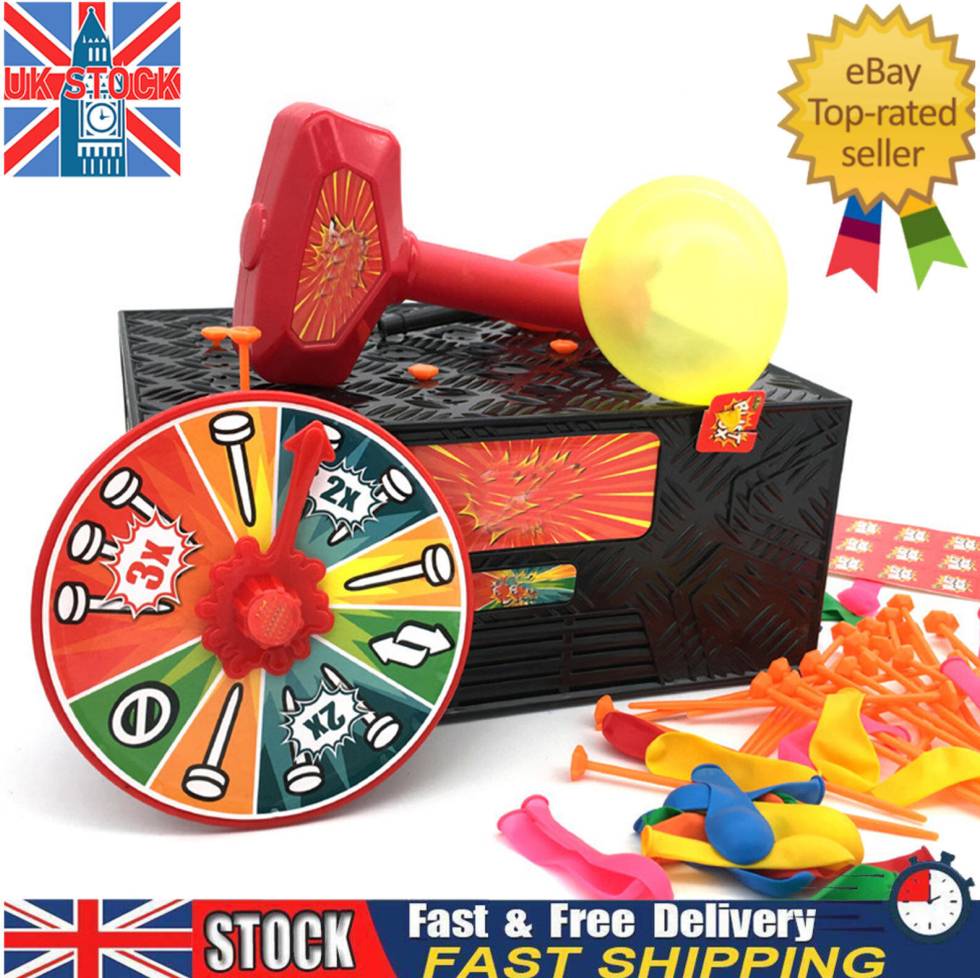 SKESRJTOP Balloon Burst Bursting Box Roulette Game