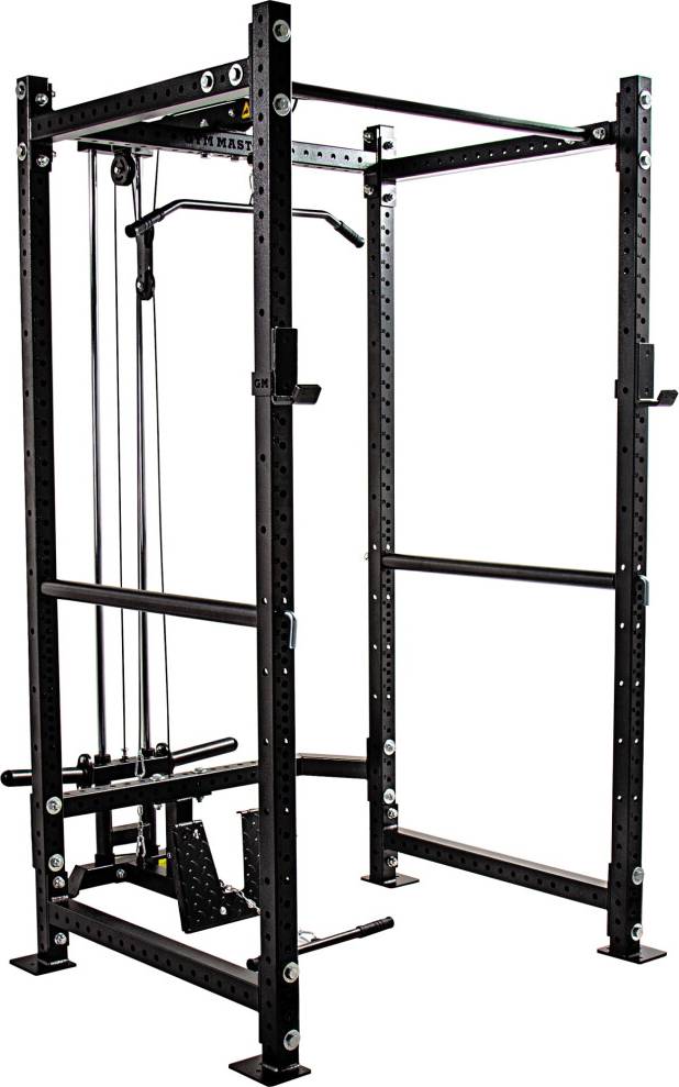 Power rack Gym Master GM3 Weight Lifting Power Rack Squat Cage with Dual Cable System