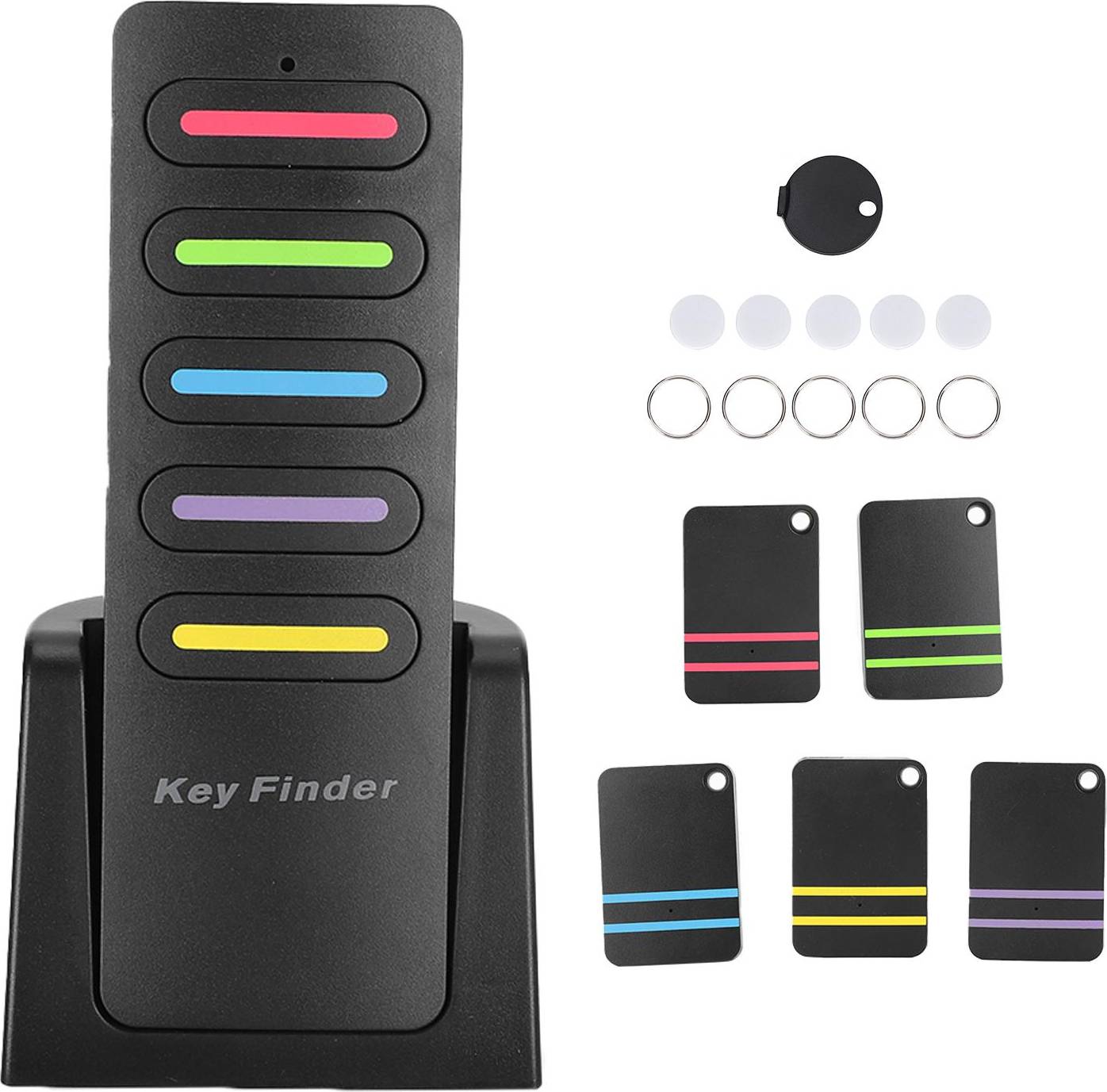 5 In 1 Wireless Key Finder Remote Locator Lost Receiver Alarm Finder