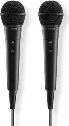 Karaoke microphone Hama Dynamic Microphone Mono 2-Pack