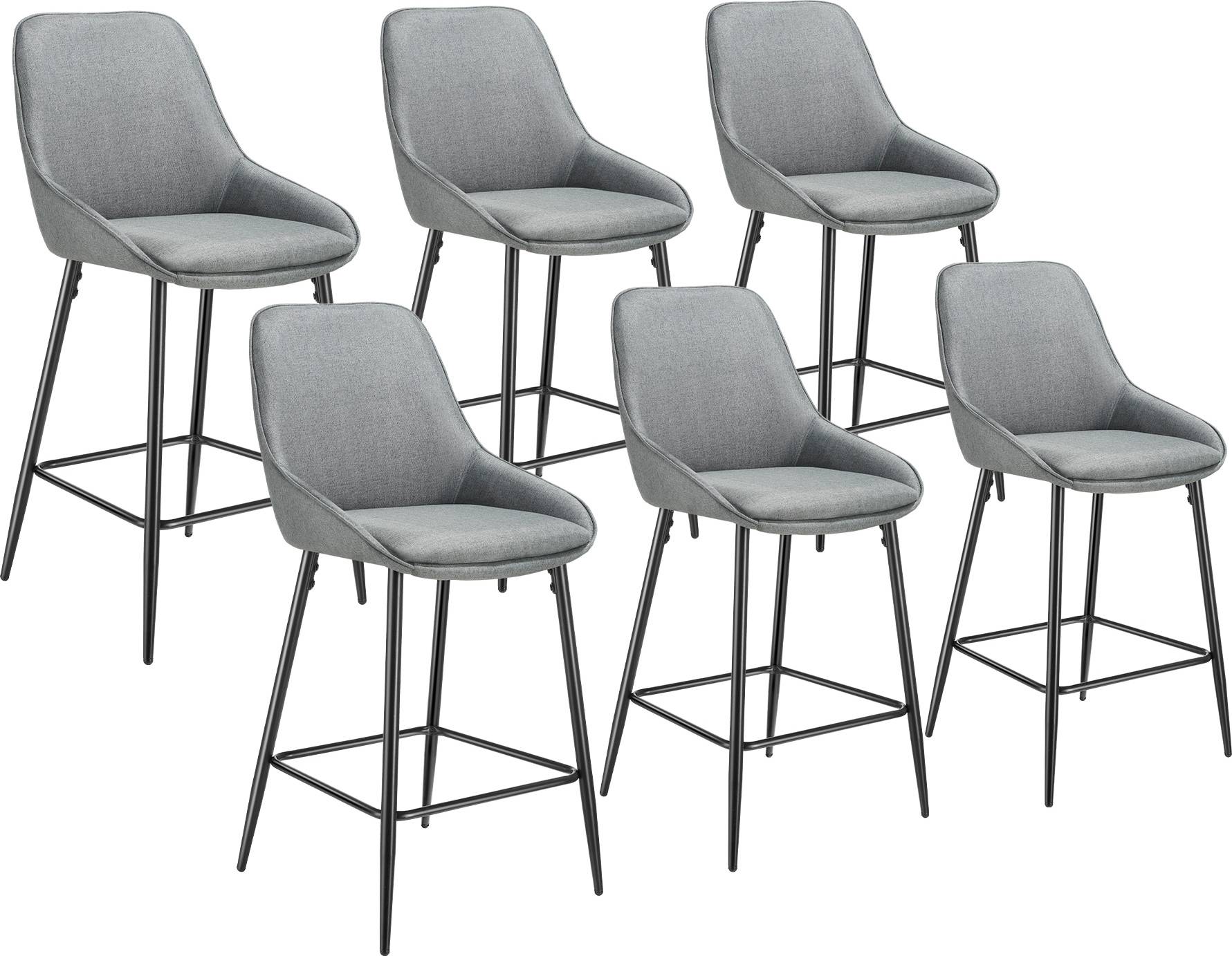 Barkruk Siera Met Rugleuning Set 6