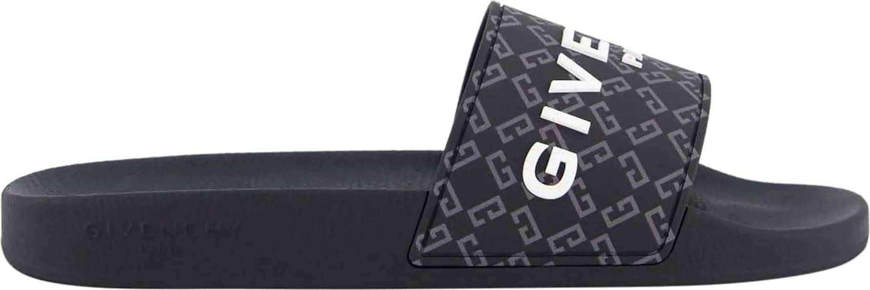 Givenchy Klassiske Pool Sliders - Sort