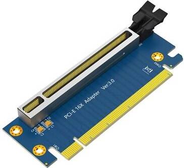 Pcie 3.0 16x 90 Degree Right Angled Reverse Risers Extension Card Adapters