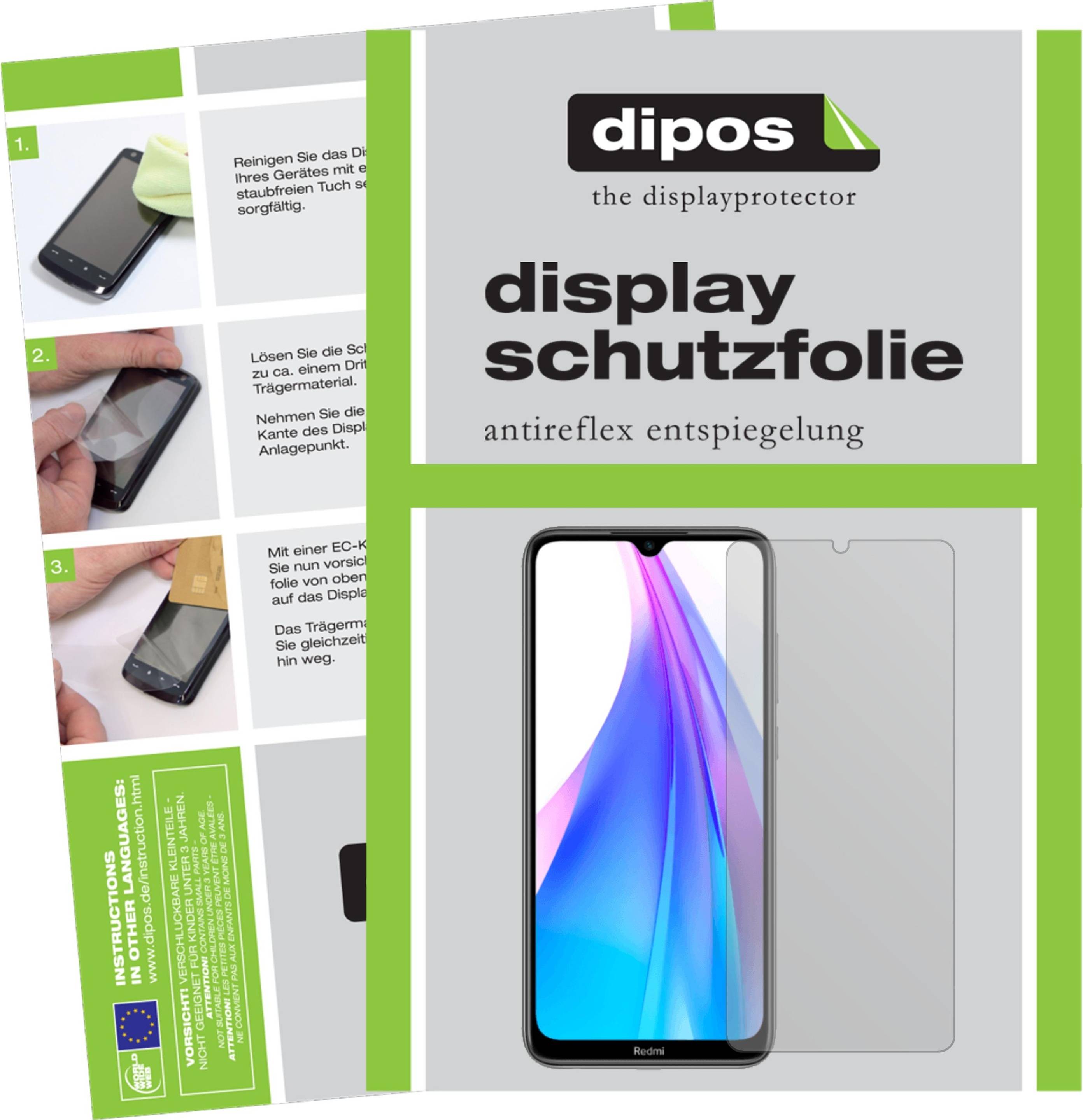 Dipos 5x Screen Protector Redmi Note 8T