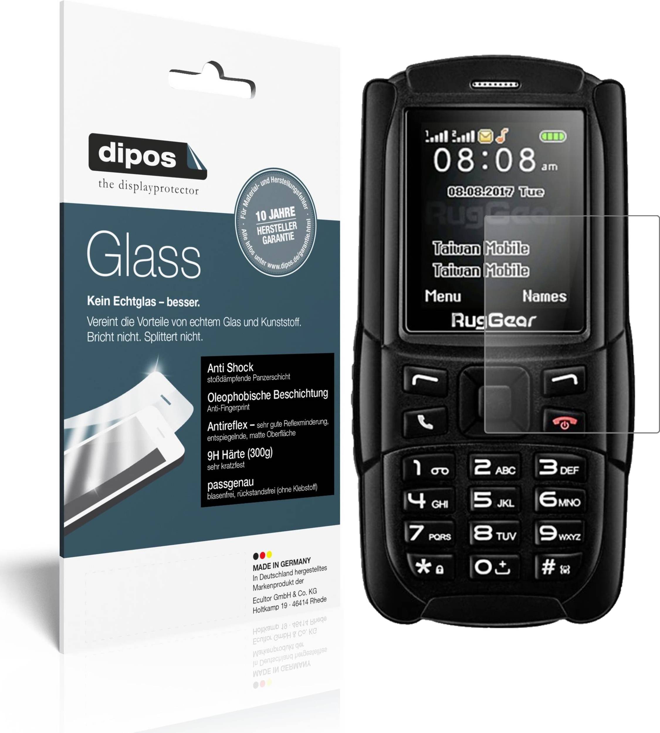 Dipos Ruggear RG129 Matte Screen Protector 9H