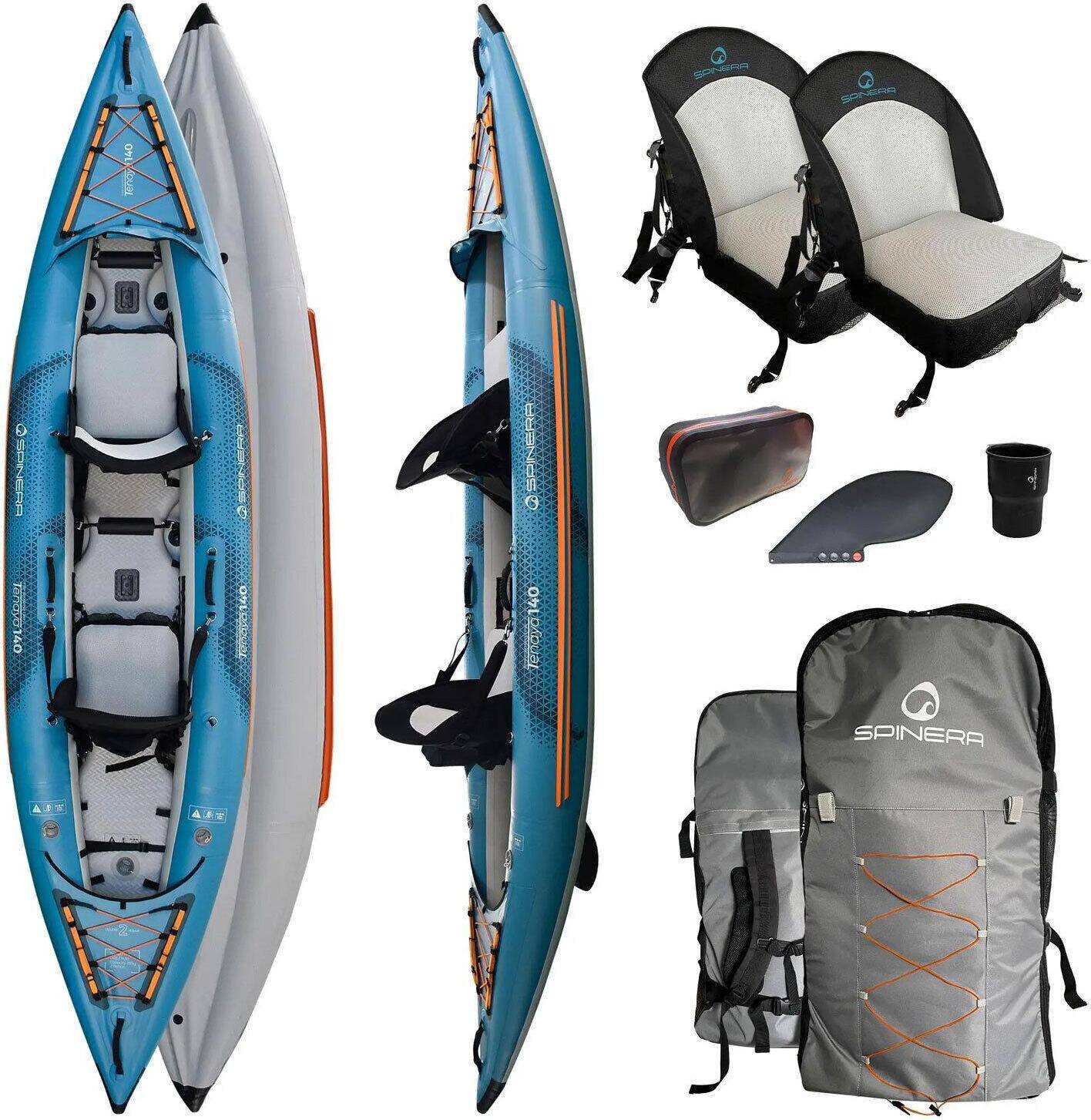 Tenaya 140 Inflatable Kayak Azul