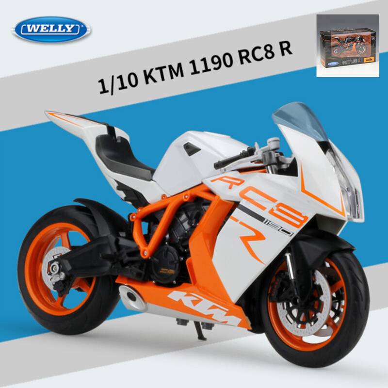 Maxpower Welly 1190 RC8 R Alloy Sports Motorcycle Model Collection