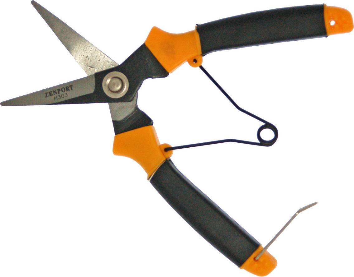 Light Needle Nose Shear With Wishbone Spring