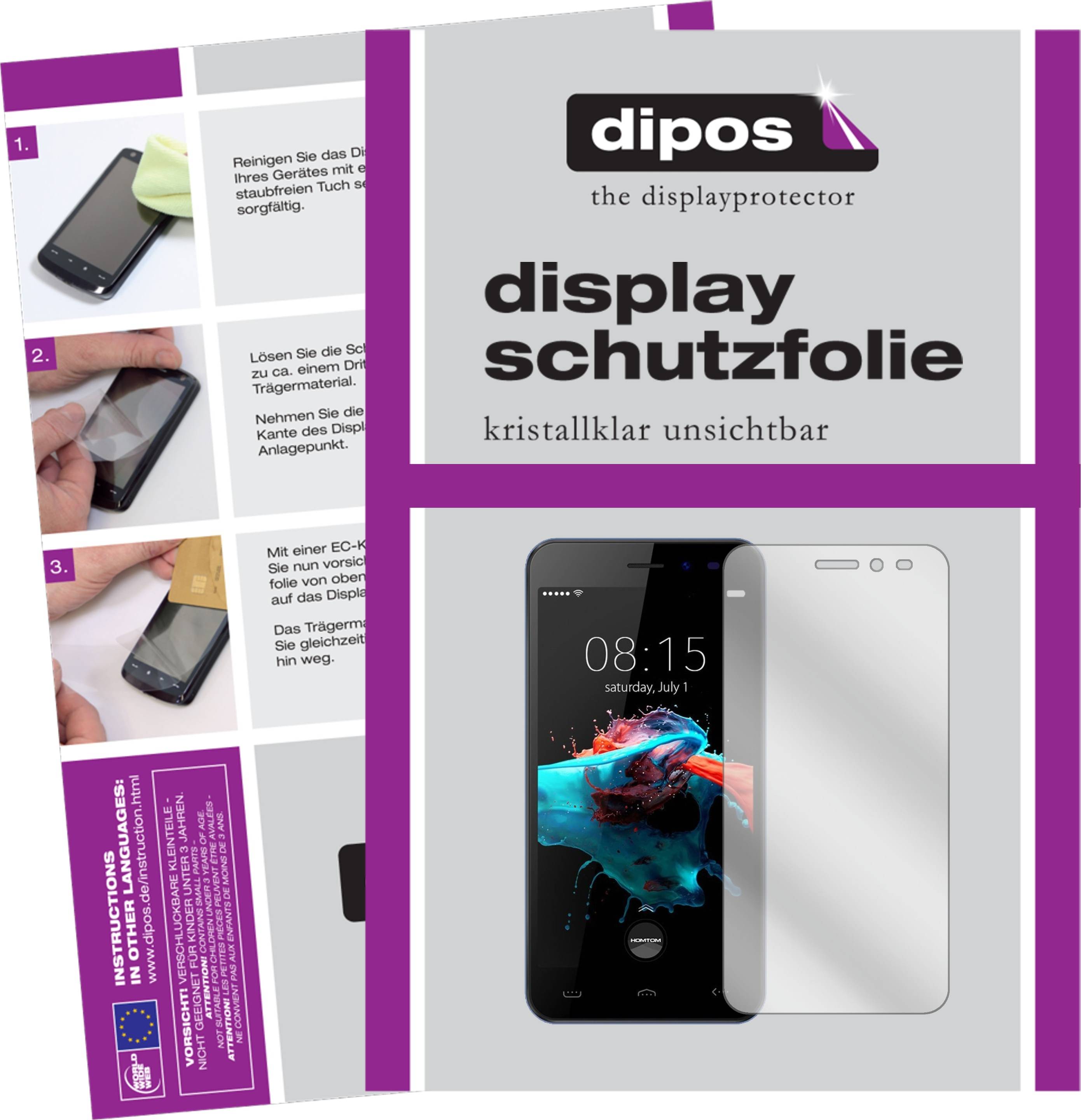 Dipos 6x Screen Protector HomTom HT16 2016