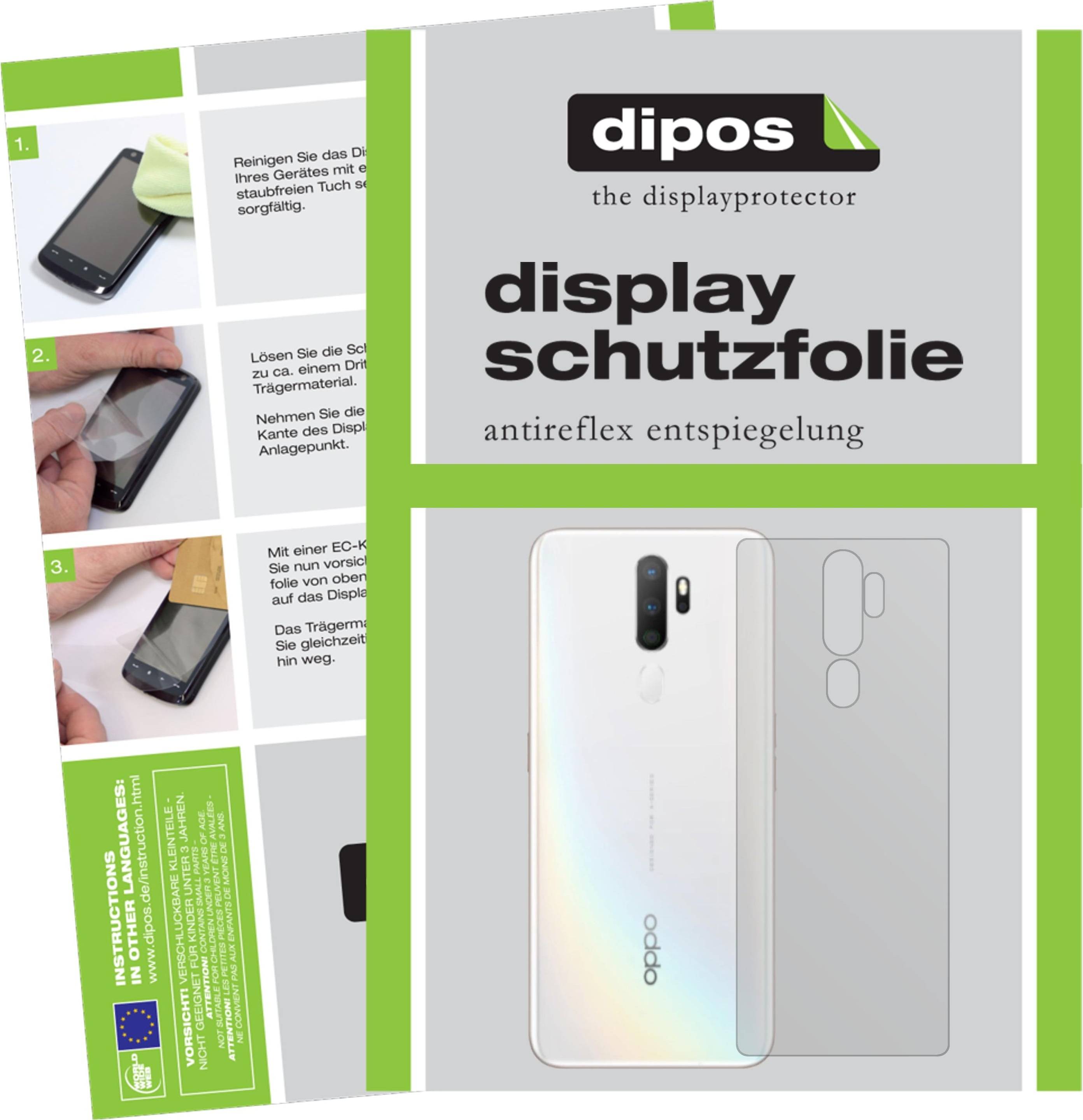 Dipos Screen Protector Oppo A11x Back Protection