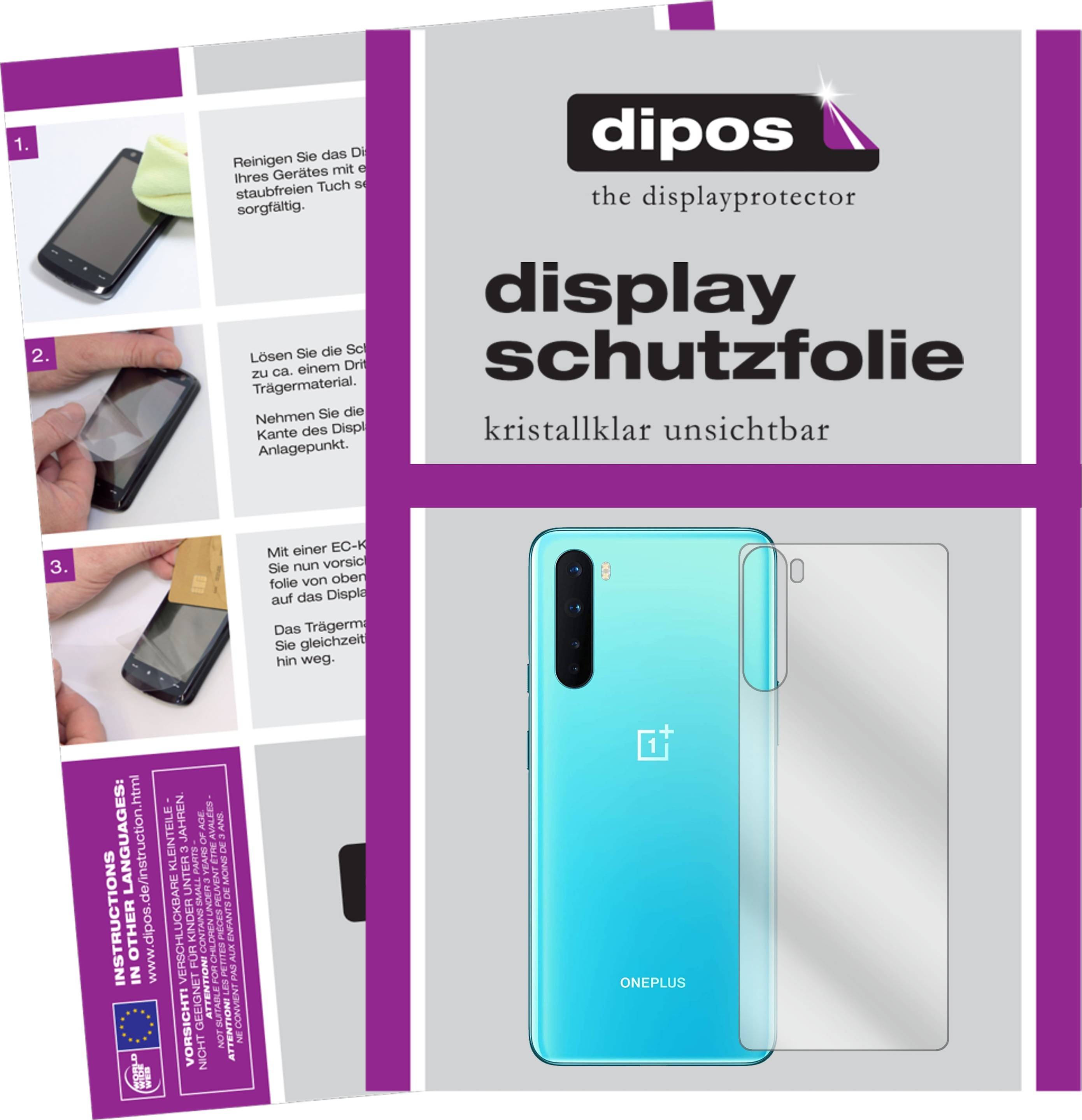 Dipos 5x Screen Protector OnePlus Nord Back