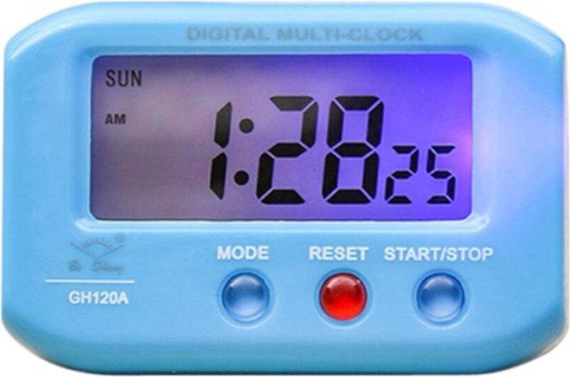 Dsport Mini Digital Backlight LED Display Table Alarm Clock 2 pcs