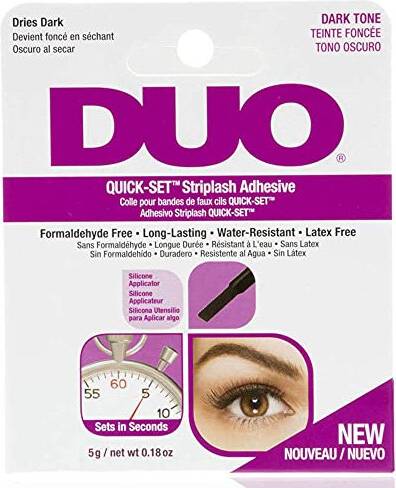 Quick Set Striplash Adhesive - Dark
