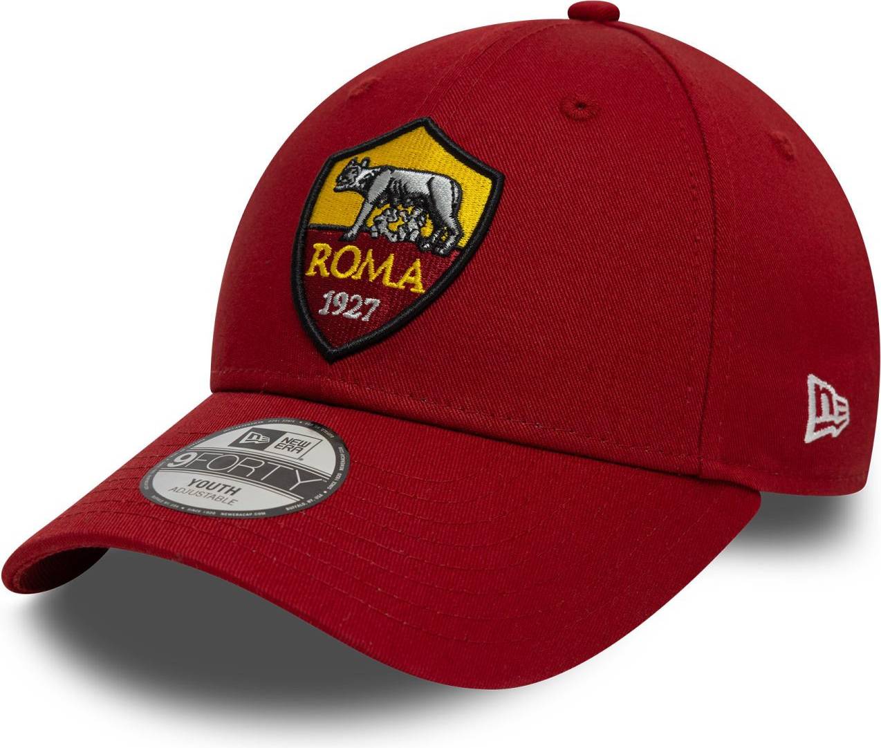 Football Adjustable Keps Kids AS Roma Core 9FORTY - Dark Ed