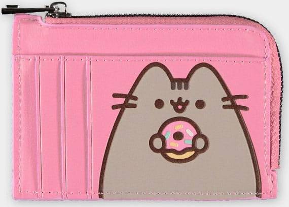 Pusheen Card Wallet Donut Rosa