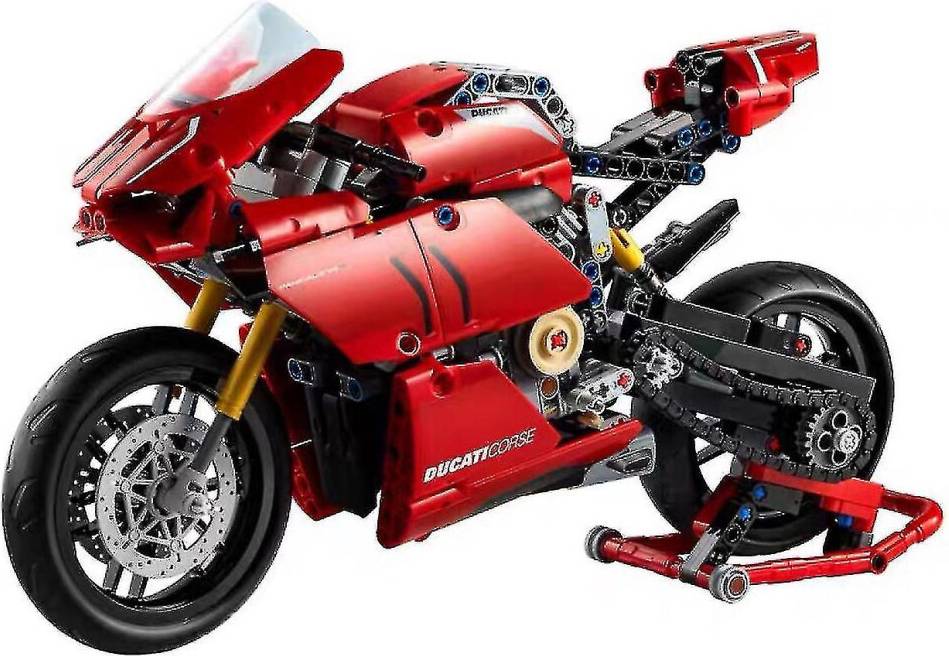Maxpower V4 R Motorbike Collectible Superbike Display Model Building Kit