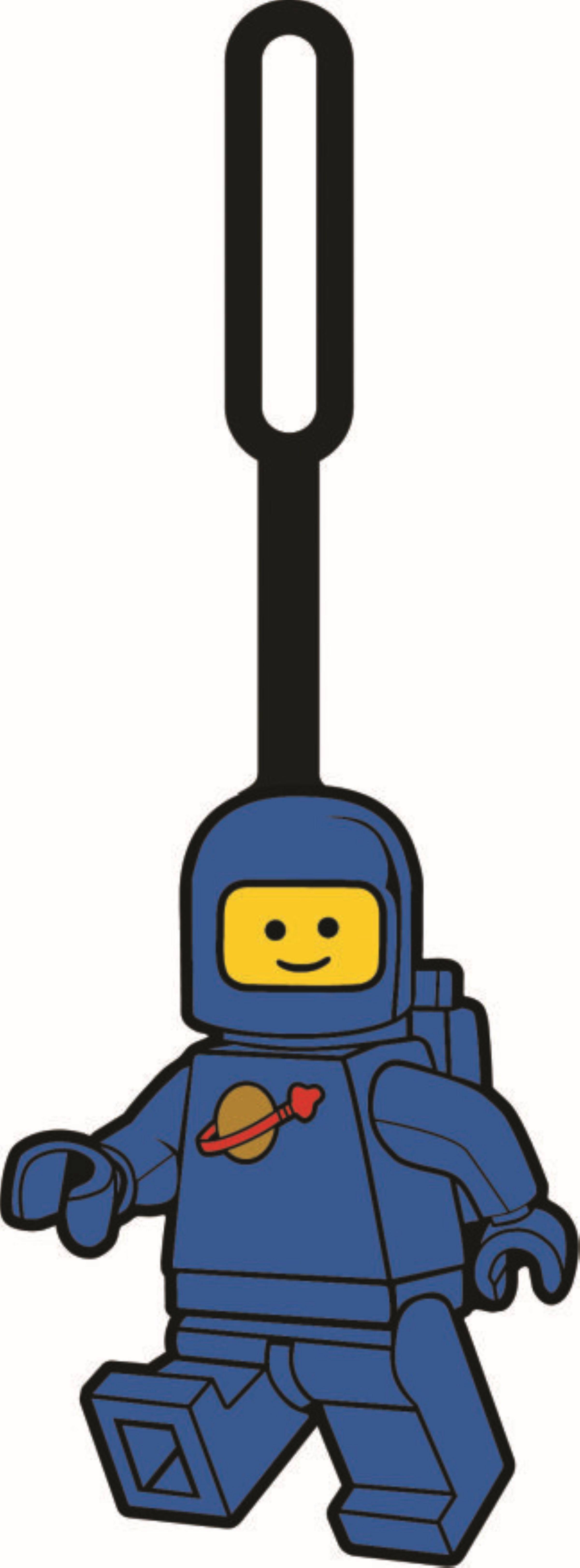 LEGO Bag Tag Spaceman Blue