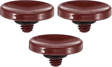 Uxcell Camera Shutter Button 3pcs Dark Red