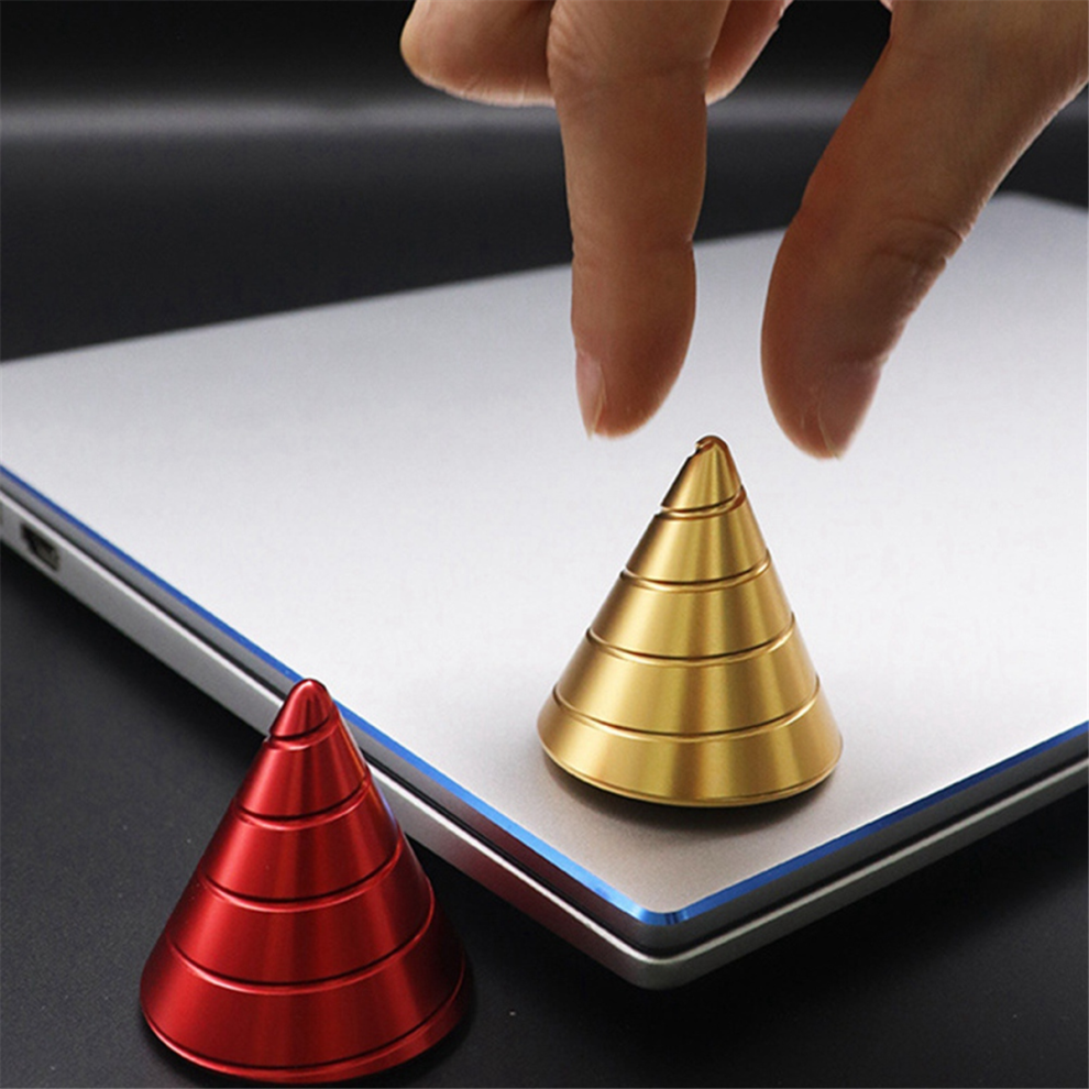 Torribaly Table Fidget Toy Rotating Cone Gyroscope