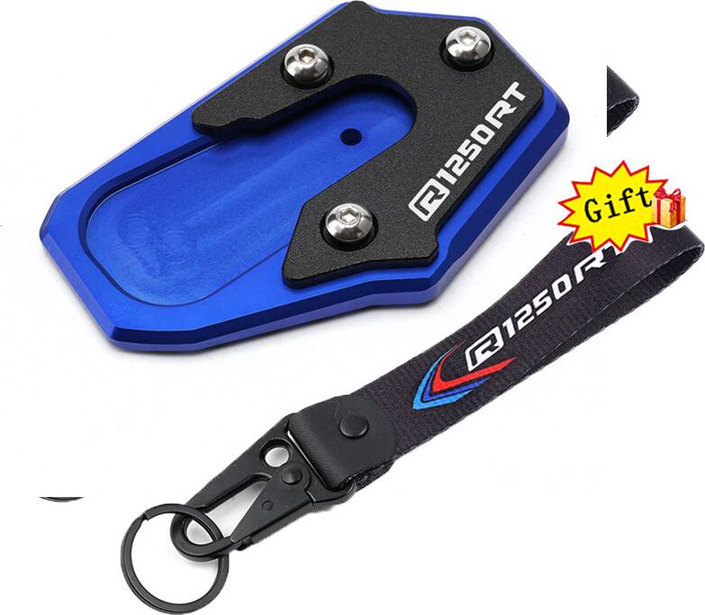 Maxpower Keyring Motorcycle Side Stand - Blue