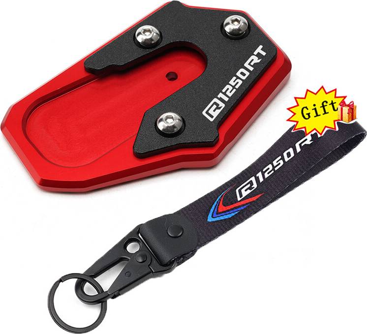 Maxpower Keyring Motorcycle Side Stand - Red