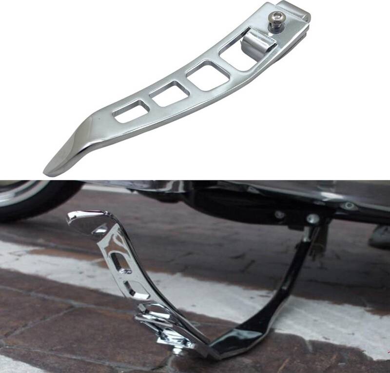 Maxpower Fat Bob FXDF Low Rider Kickstand Stand Extension - Chrome