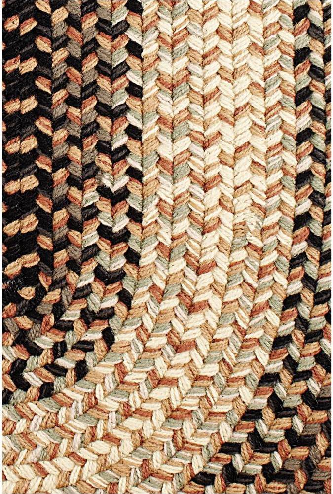 Round area rugs Super Area Rugs Hartford Classic Braided Rug 8' Round