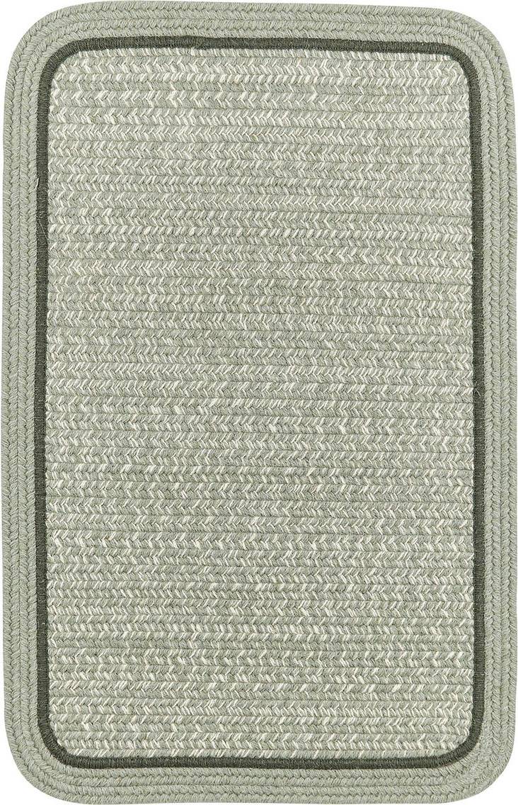 Super Area Rugs Woolmade Rounded Rectangle Braided Rug 2'x10'