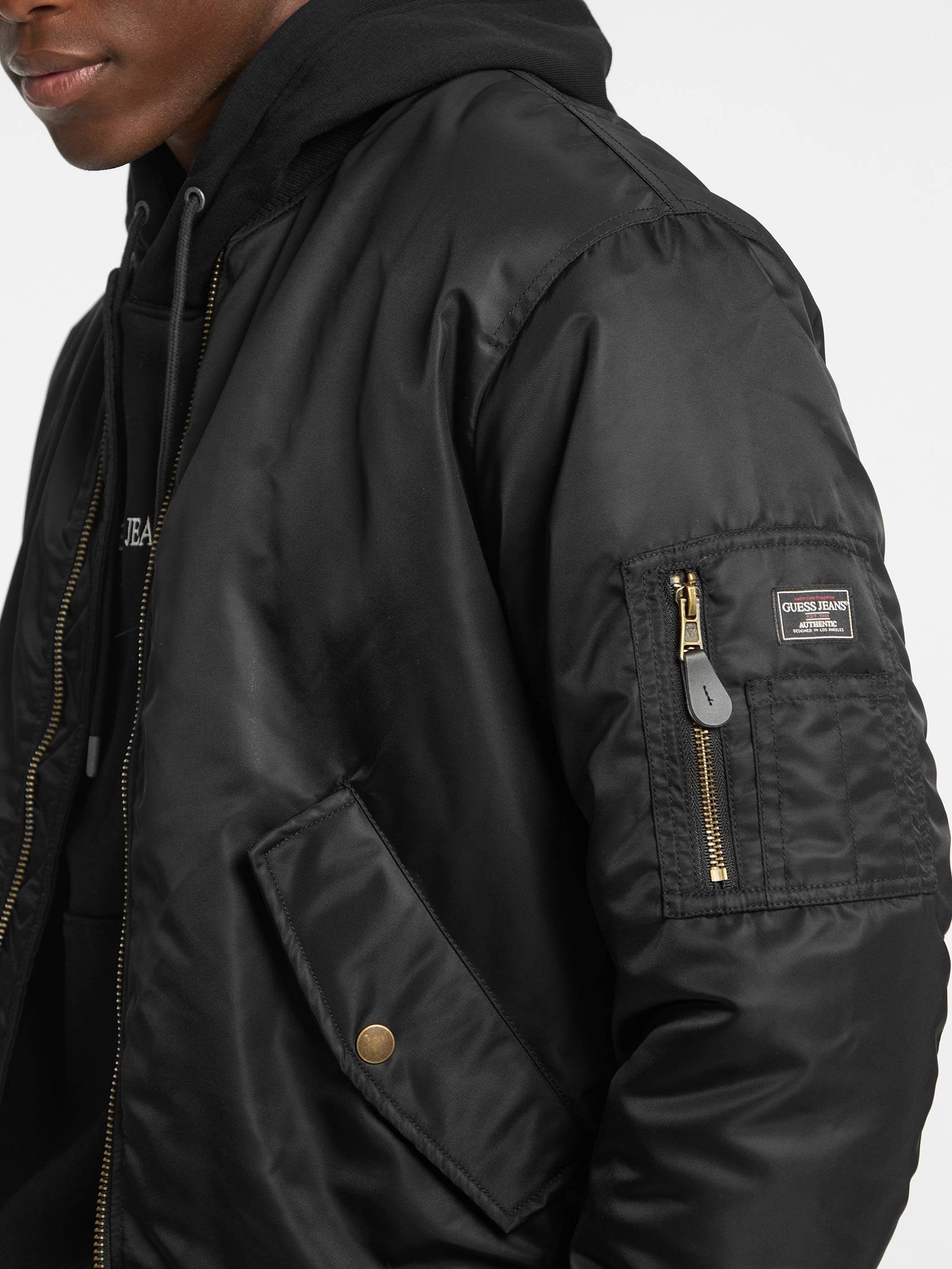 Guess JEANS Overgangsjakke - Sort