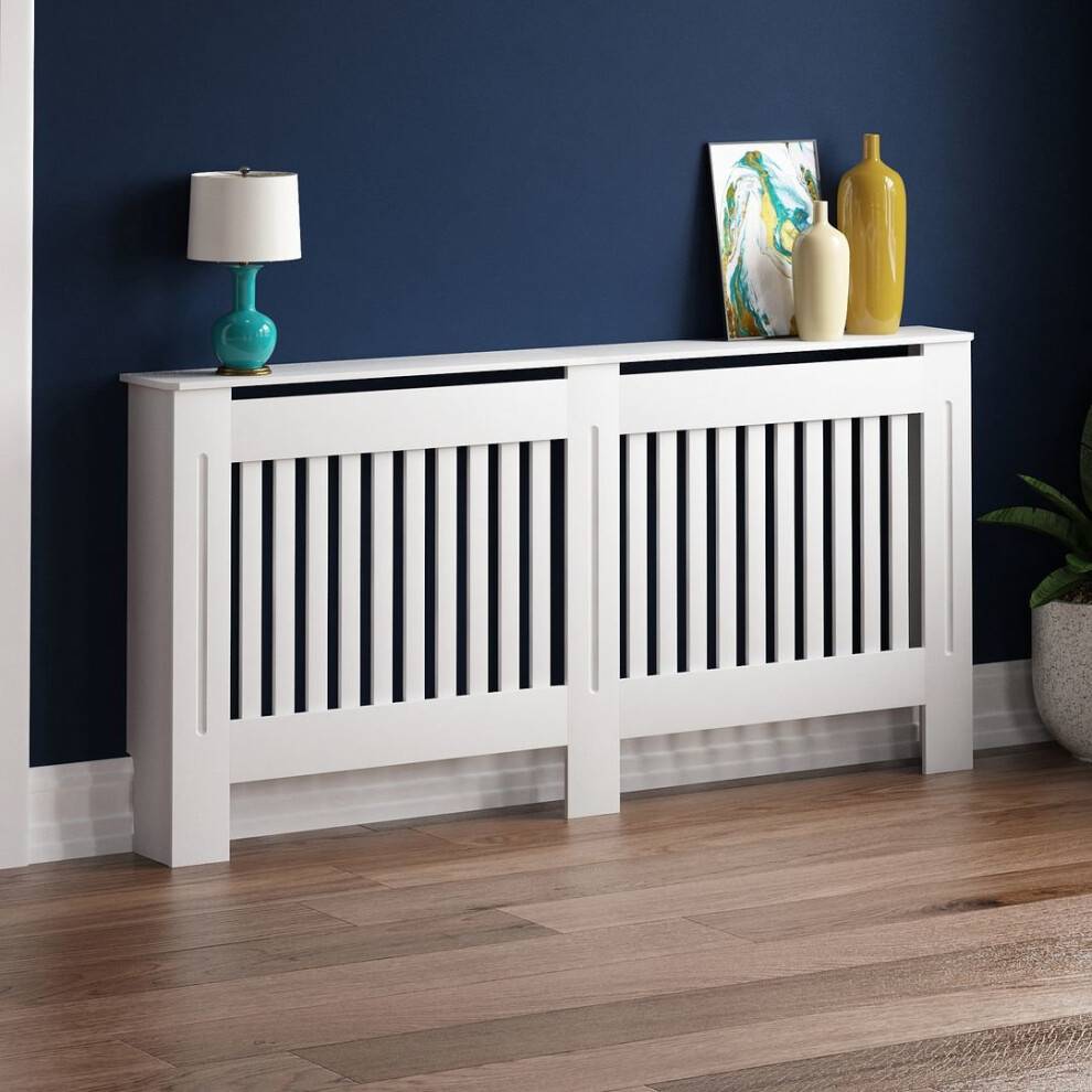 Home Discount Chelsea Radiator Cover Heating Guard Cabinet Slats