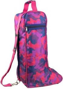 HY Camouflage Boot Bag Raspberry One Size