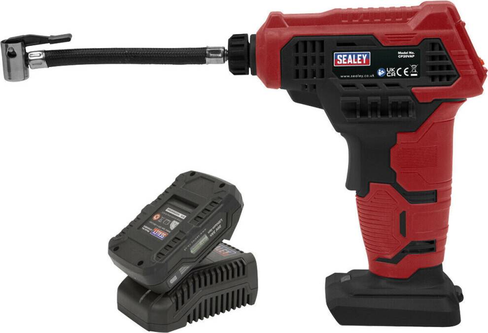 Tyre inflator Loops 20V Cordless Tyre Inflator Kit