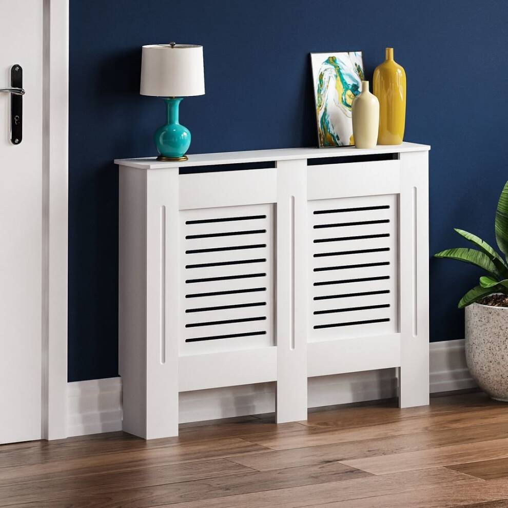 Home Discount Milton Radiator Cover Heating Guard Cabinet Slats