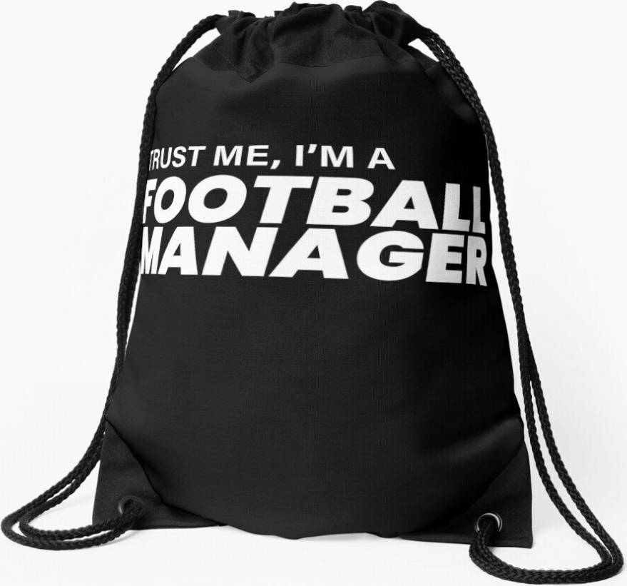 Famgem Drawstring Bag Football Manager - FM