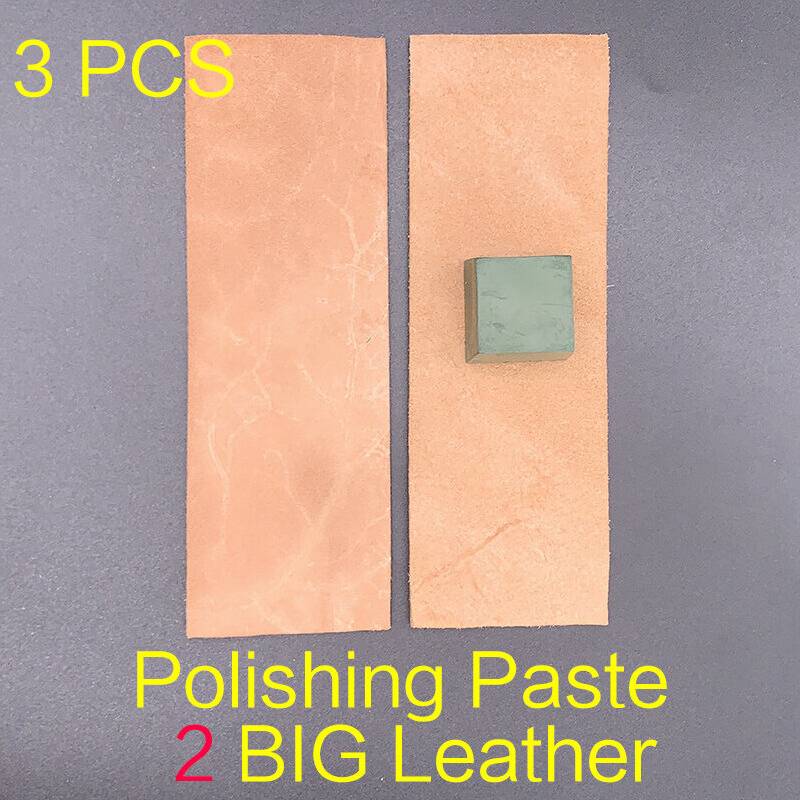 Dechoicelife Big Leather Article Cowhide Razor Base 3 pcs