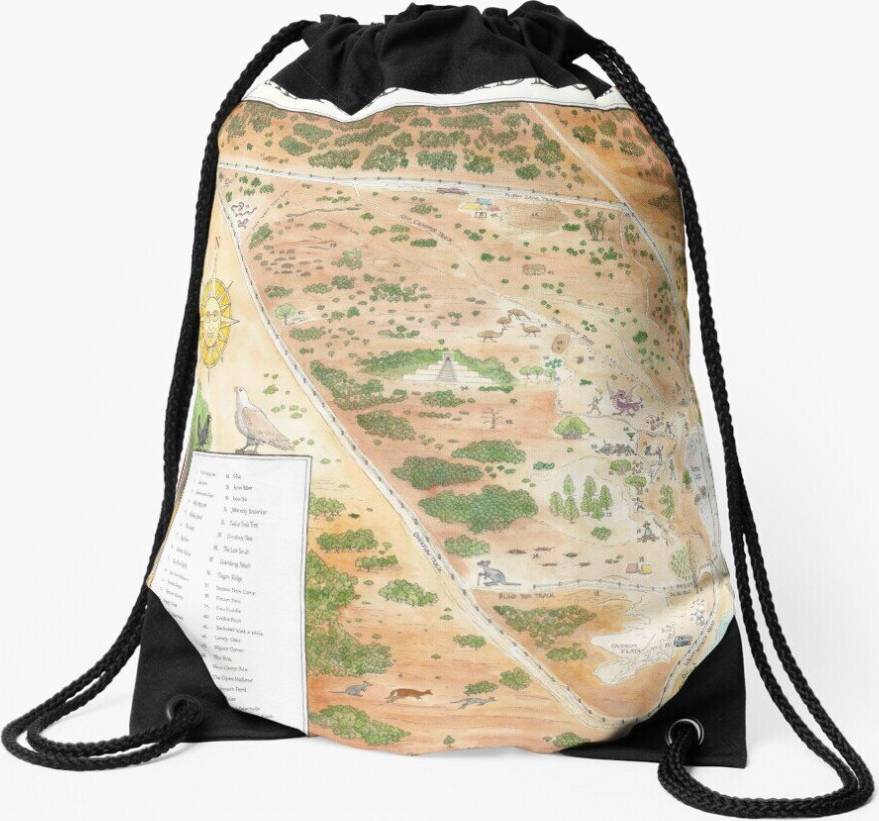 Famgem Drawstring Bag Ral Paddock Sport Gym Shoe Backpack