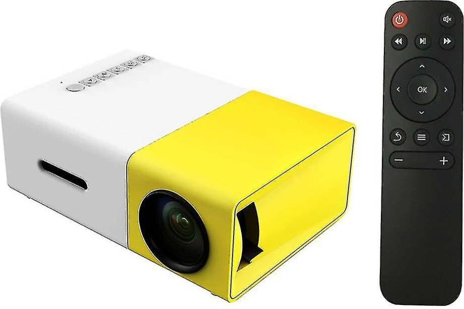 Kikidex Mini Portable Projector With Remote Control