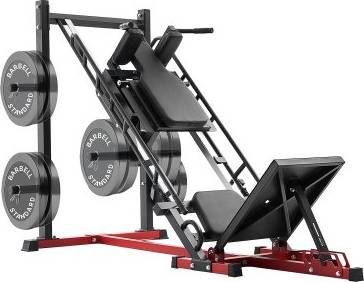 Home gym machine VEVOR Leg Press Hack Squat Combo Machine