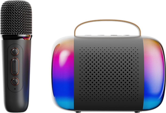 Chronus Mini Karaoke Machine with RGB LED Light