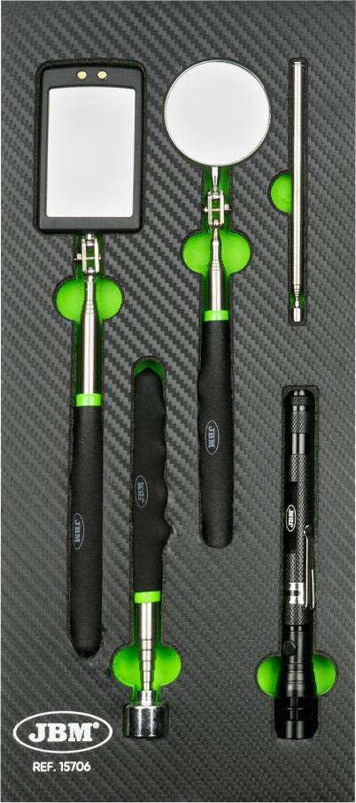 5pc Extendable Adjustable Magnetic Mirror Pick-Up Set