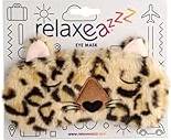 Plush Adoramals Leopard Eye Mask - Multi/Patterned
