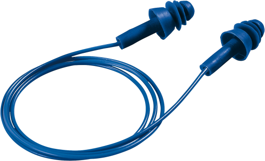 Whisper Detectable Earplug Pack - Blue