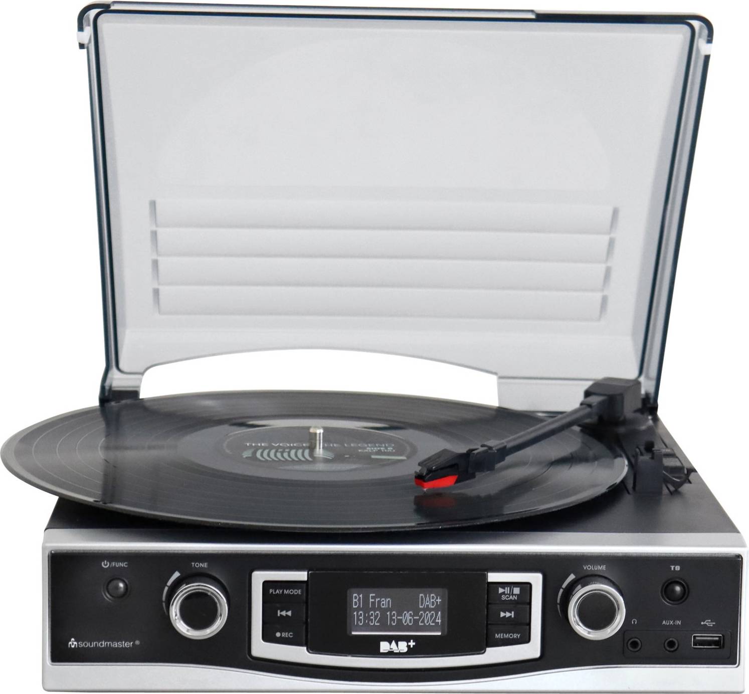 Usb pladespiller Soundmaster PL590SW Automatic DAB FM USB Type-A