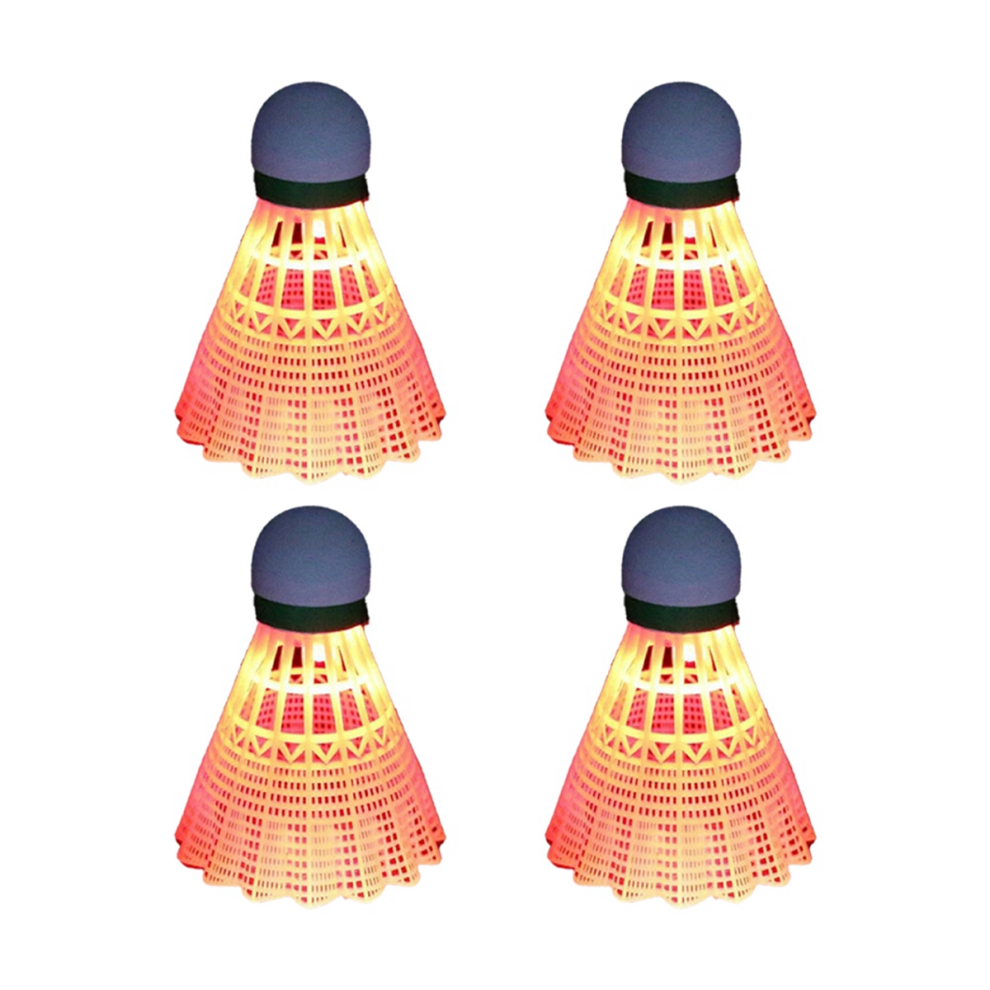 Spactz Light-Up Shuttlecocks Badminton Set Red